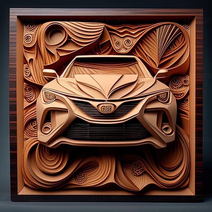 3D модель Toyota Hybrid X (STL)